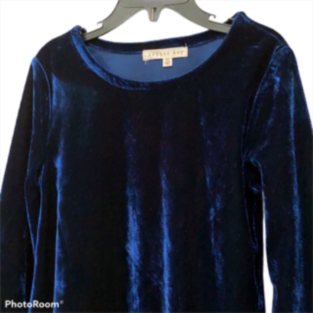 NEW Copper Key Girls Top Blouse Blue Size XL - 6X - Picture 2 of 8